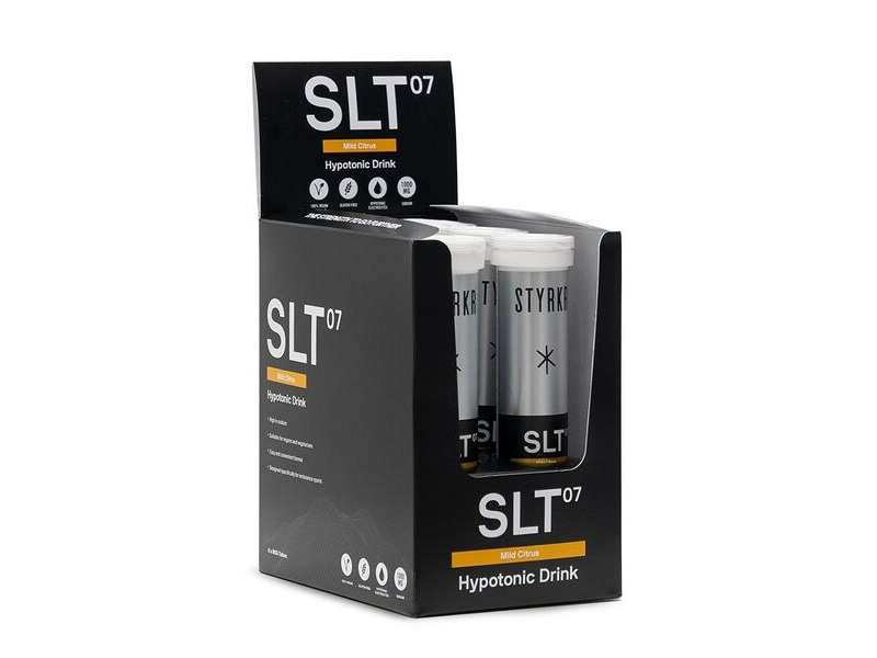 Styrkr SLT07 Citrus 1000mg Sodium Hydration Tablets x12 x6 click to zoom image