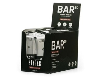 Styrkr BAR50 Dark Chocolate Chip Energy Bar x12