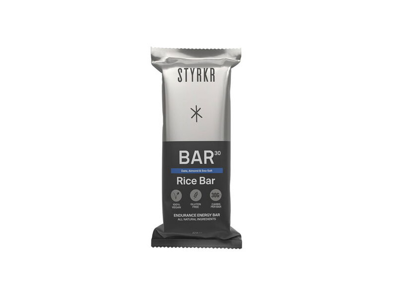 Styrkr BAR30 Date, Almond & Sea Salt Energy Bar x 12 click to zoom image