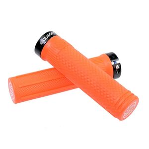 Gusset Grips S2 Clamp-On Single Ply 133mm Fluro Orange  click to zoom image