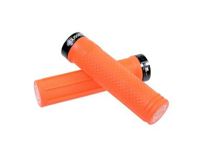 Gusset Grips S2 Lock on Grip Fluro Orange