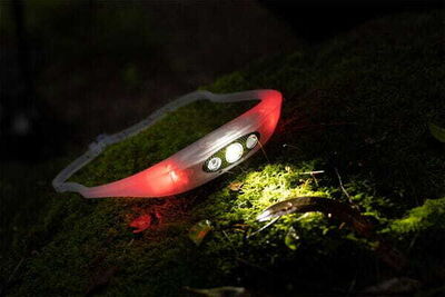 Knog Bandicoot Run 250 Head Torch - Coral click to zoom image