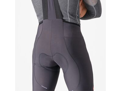 Castelli Espresso Bib Tights ( Long ) Grey click to zoom image