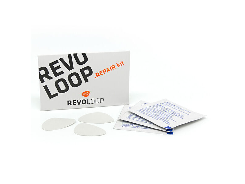 Revoloop TPU Inner Tube repair kit Superlight TPU Material, Includes 3 x self seal patches and alcohol wipes click to zoom image