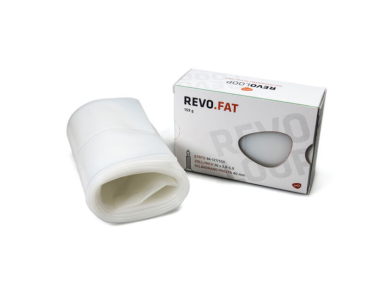 Revoloop FAT TPU Inner Tube Superlight TPU Material, Thermoplastic Presta Valve 40mm 26x3.8/5.5 click to zoom image