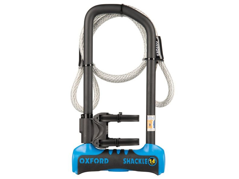 OXFORD Shackle14 Pro Duo U-Lock 320mm x 177mm + cable click to zoom image