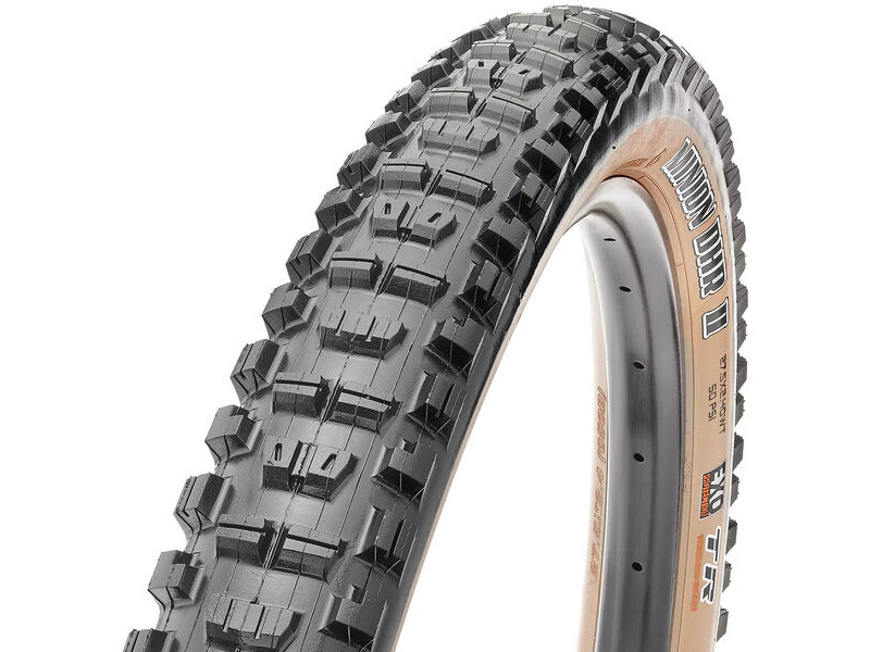 Maxxis Minion DHR II 27.5 x 2.40WT 60 TPI Folding Dual Compound EXO / TR / Tanwall Tyre click to zoom image