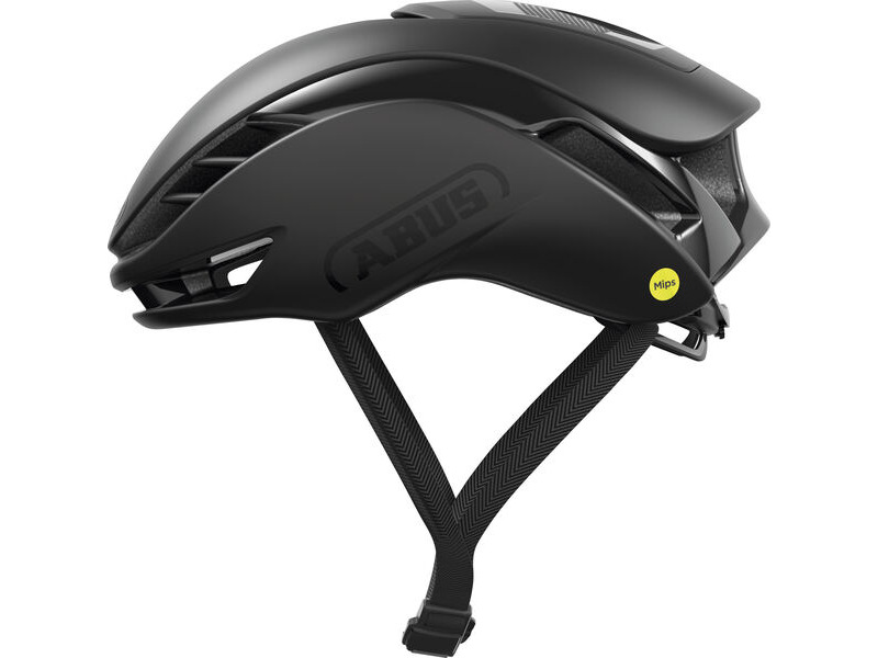 ABUS GameChanger 2.0 MIPS Road Aero Elite Helmet in Velvet Black (Made in Italy) click to zoom image