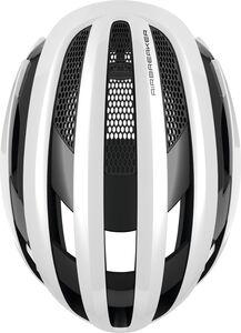 ABUS AirBreaker Road Elite Helmet in Polar White (Made in Italy) click to zoom image