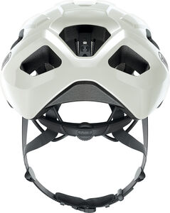 ABUS Macator Road Helmet in Pearl White click to zoom image