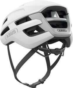 ABUS Powerdome Road Helmet in Polar White (Made in Italy) click to zoom image