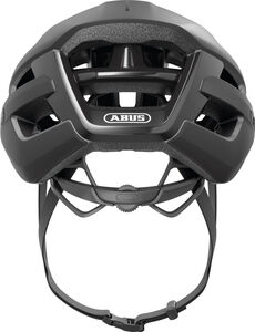 ABUS Powerdome Road Helmet in Velvet Black (Made in Italy) click to zoom image