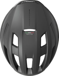 ABUS Powerdome Road Helmet in Velvet Black (Made in Italy) click to zoom image