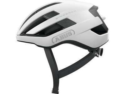 ABUS Wingback Road Helmet in Polar White (Made in Italy)