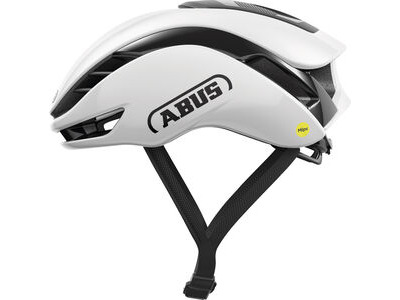 ABUS GameChanger 2.0 MIPS Road Aero Elite Helmet in Shiny White (Made in Italy)