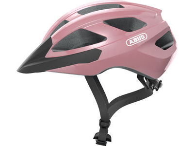 ABUS Macator Road Helmet in Shiny Rose