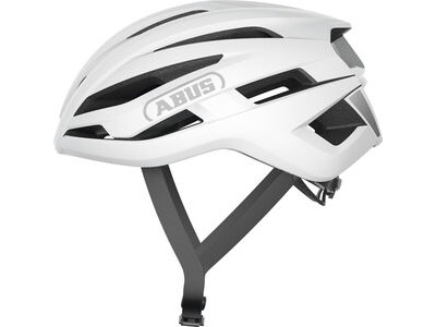 ABUS Stormchaser ACE Road Helmet in Polar White (Made in Italy)