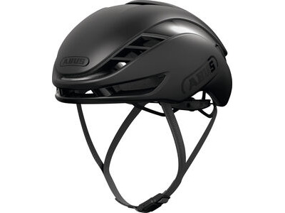 ABUS GameChanger 2.0 RF (Round Fit) Road Aero Elite Helmet in Velvet Black - Unisize (Made in Italy)