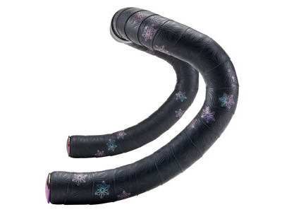 Supacaz Sticky Kush Galaxy Bar Tape Oil Slick + Oil Slick Plugs
