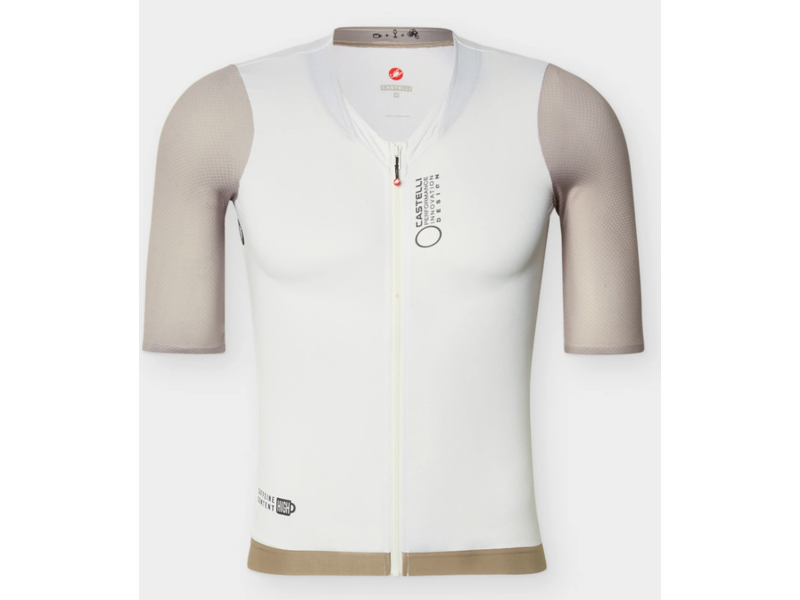 Castelli Corretto Jersey Ivory/Clay/Black click to zoom image