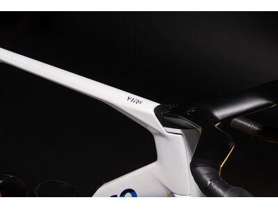 Colnago Y1RS Disc Carbon Aero Frameset White & Blue Decal click to zoom image
