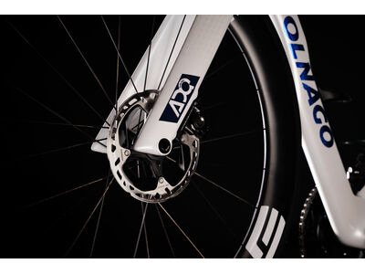 Colnago Y1RS Disc Carbon Aero Frameset White & Blue Decal click to zoom image