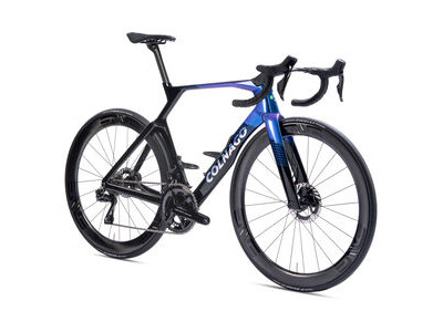 Colnago Y1RS Disc Carbon Aero Frameset Blue & Black click to zoom image