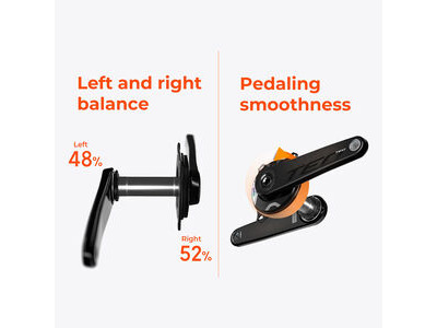 Magene TEO-P515 Power Meter With Carbon Cranks click to zoom image
