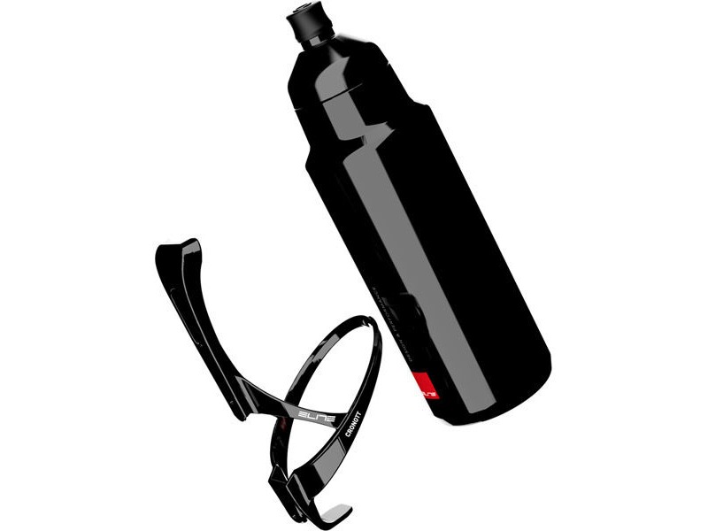 Elite Crono TT aero bottle kit includes carbon cage and 400 ml aero bottle click to zoom image