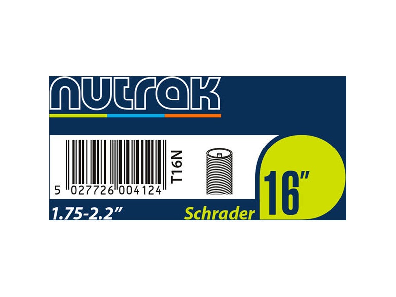 Nutrak 16x1.75 - 2.125" Schrader click to zoom image