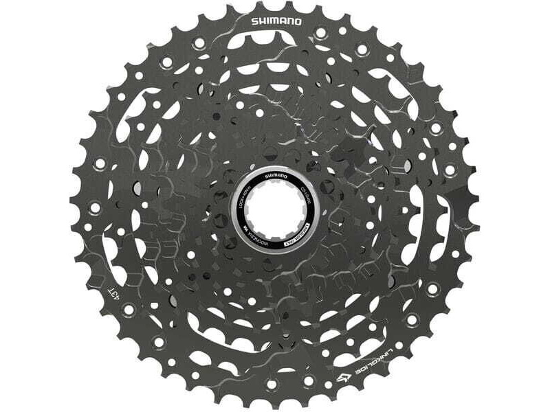 Shimano CS-LG400-10 CUES Link Glide cassette, 10-speed, 11 - 43T click to zoom image