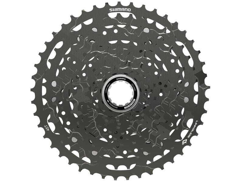 Shimano CS-LG400-11 CUES Link Glide cassette, 11-speed, 11 - 45T click to zoom image