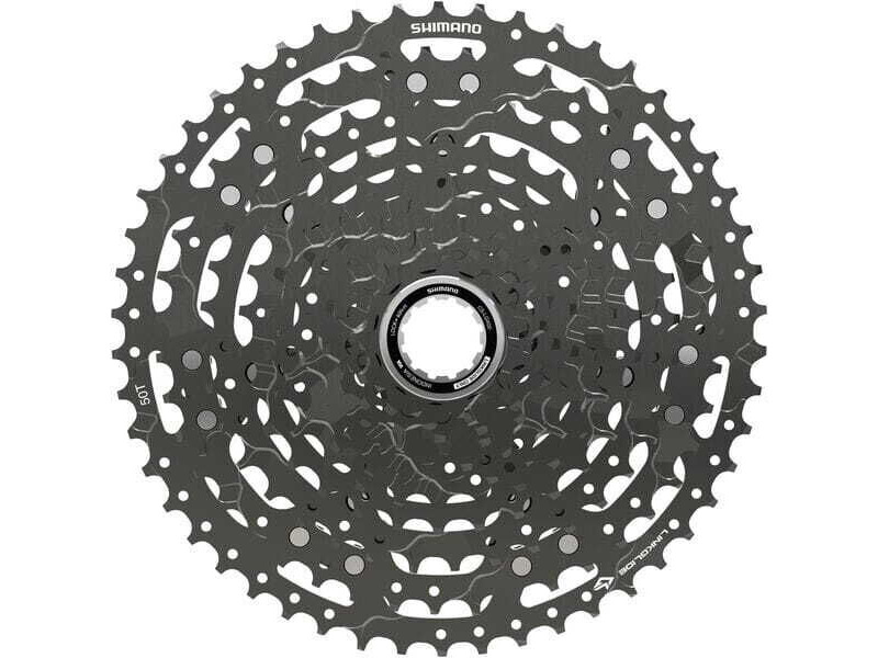 Shimano CS-LG400-11 CUES Link Glide cassette, 11-speed, 11 - 50T click to zoom image