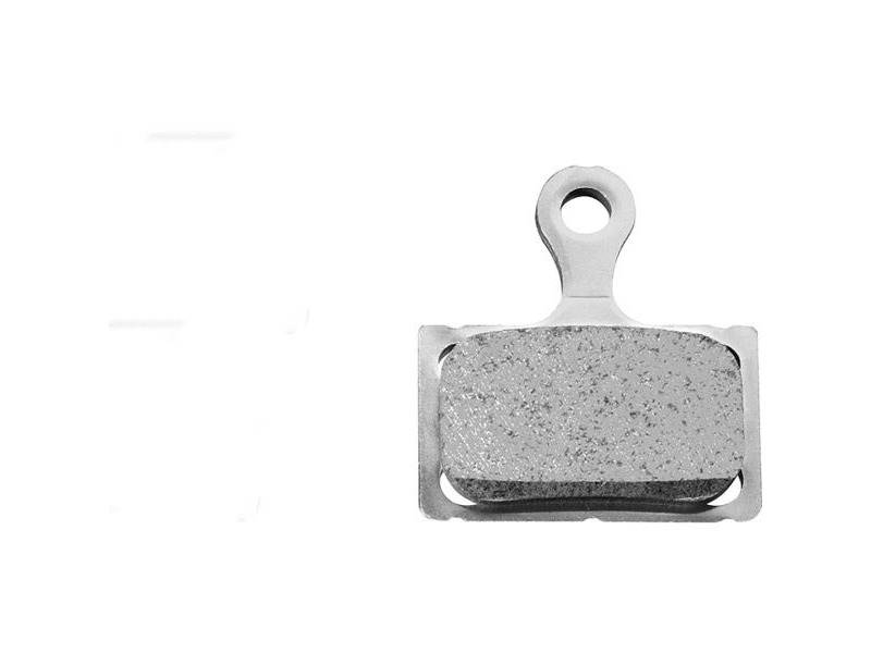 Shimano K03S disc brake pads and spring, steel backed, resin click to zoom image