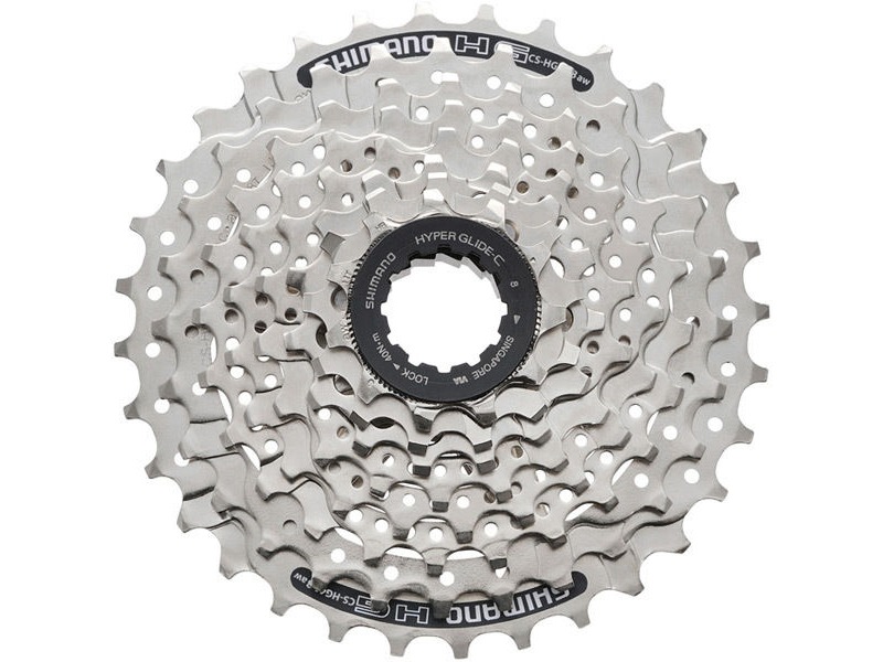 Shimano CS-HG41 8speed cassette 11 - 34T click to zoom image