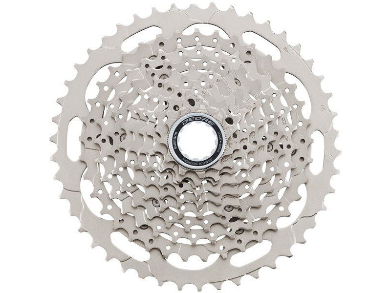 Shimano CS-M4100 Deore 10-speed cassette, 11-46T click to zoom image