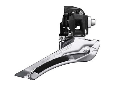 Shimano FD-R7100 105 12-speed toggle front derailleur, double braze-on, black