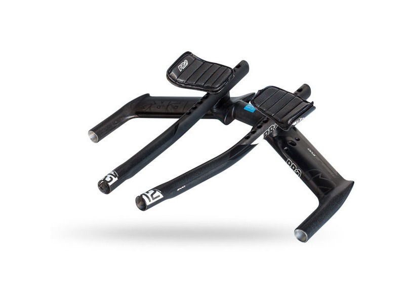 PRO Missile EVO flat UD carbon monocoque TT aerobar, curved extensions, 40 cm click to zoom image