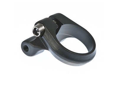 M Part Seat clamp with rack mount 28.6mm black