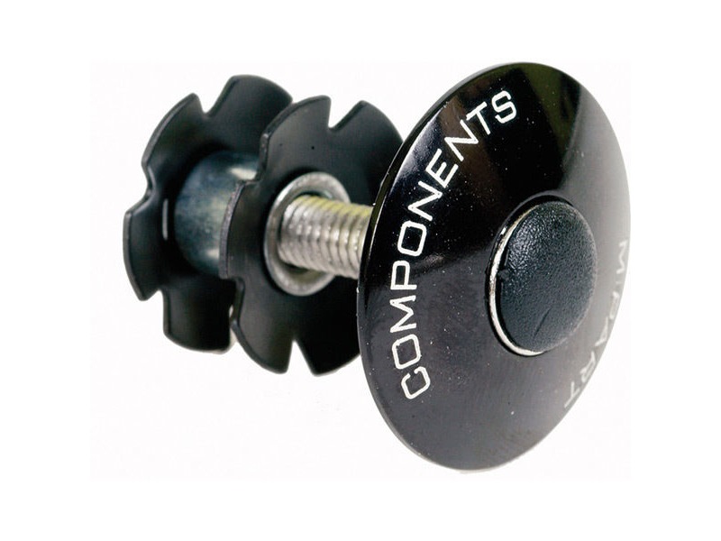 M Part Alloy star nut set 1-1/8" black click to zoom image