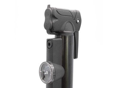 Truflo Micro II Mini Pump with Dial Gauge, black click to zoom image