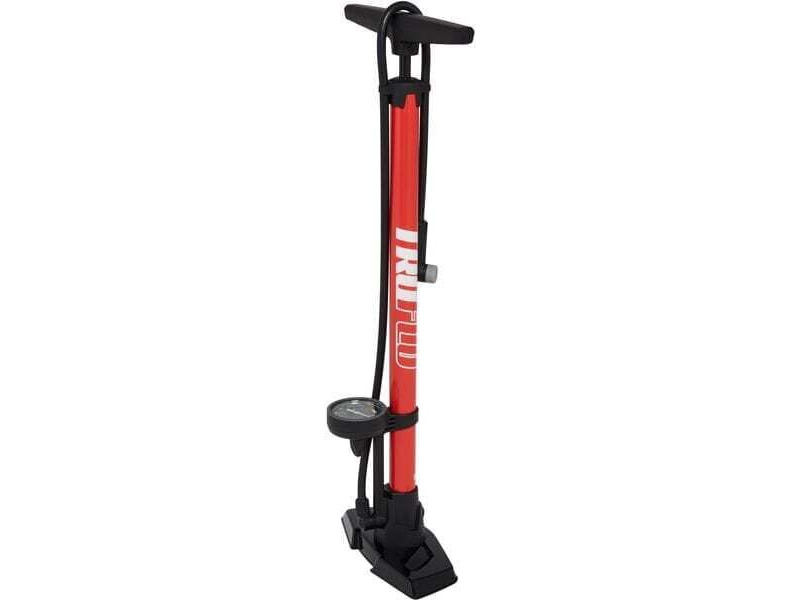 Truflo Easitrax 4 Floor Pump - red click to zoom image