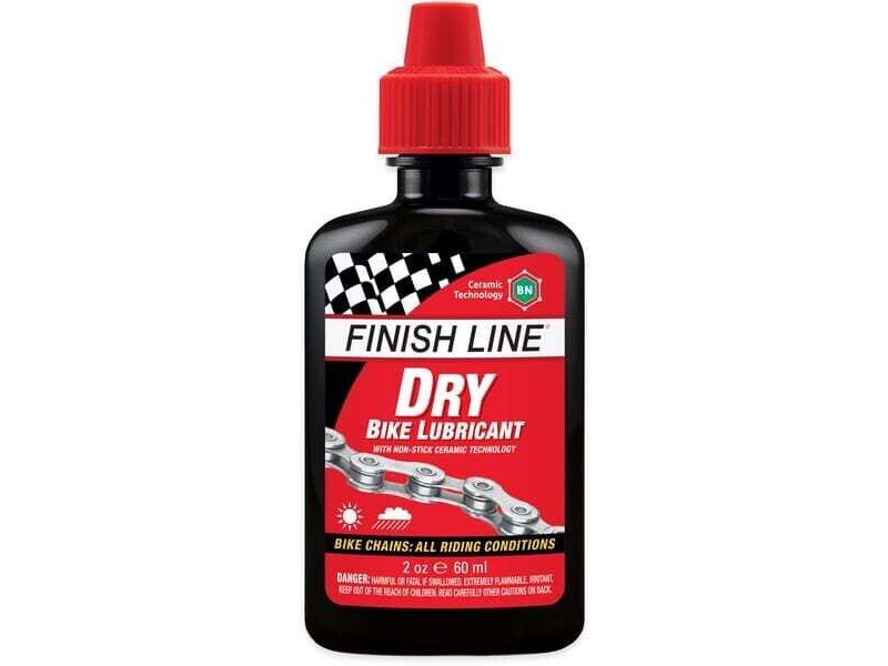 FinishLine Dry Chain Lube (Ceramic Tech) - 2 oz / 60 ml click to zoom image