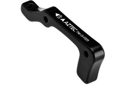Aztec Adapter for post type calliper, for 160 mm IS51 fork mount Black