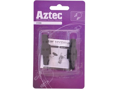 Aztec Hydros brake blocks for Magura hydraulic rim brakes Black