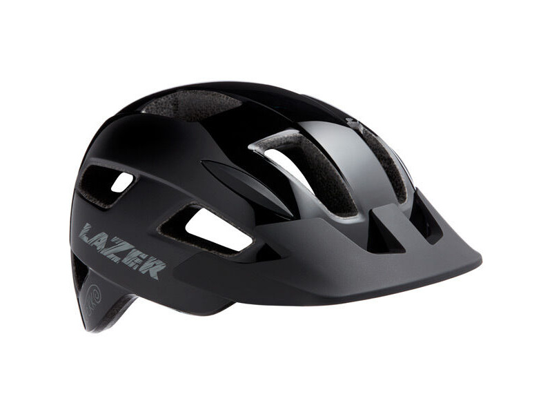 lazer Gekko Helmet, Black, Uni-Youth click to zoom image