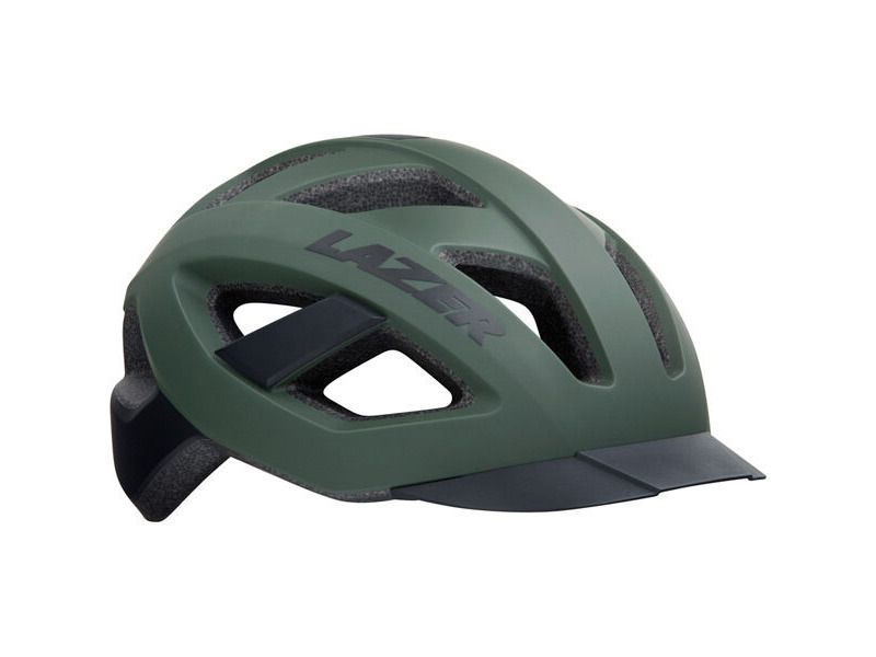 lazer Cameleon Helmet, Matte Dark Green :: £59.99 :: Clothing & Helmets ...