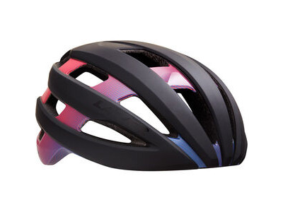 lazer Sphere MIPS Helmet, Matt Black/Purple Stripes