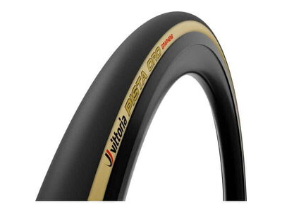 Vittoria Pista Oro 23-28' Black Tan G2.0 Folding TLR Tyre 28 inches x 23 mm