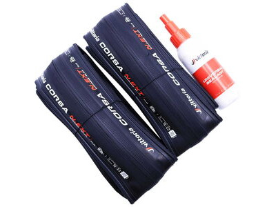 Vittoria TYRE Vit Cor Next 700x28c TLR Twin Pack click to zoom image
